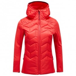PeakPerformance-WomensElevateLinerHybridHood-SynthetischjackmaatMrood