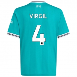 adidasLiverpoolVirgil4DerdeShirt2025-2026Kids
