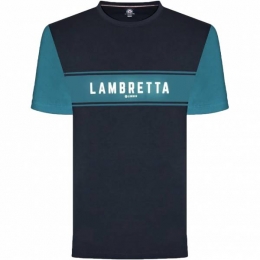 LambrettaCoralHerenT-shirtSS9819-NVYBLUCRL