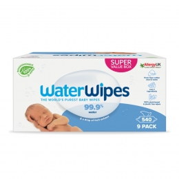 WaterWipesBillendoekjes9x60540stuks