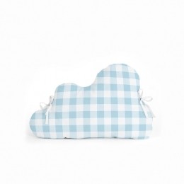 VichyHoofdbeschermer60x40cmBlauwBasicKidsBlauw100katoendekwaliteitvan150hilos