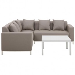 Beliani-BELIZE-Loungesetvoor5-Beige-Polyester
