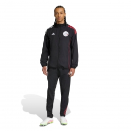adidasAjaxPresentatieTrainingspakFull-Zip2025-2026ZwartWitRood