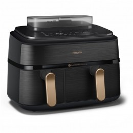 PhilipsNA55200DualBasketAirfryerZwart
