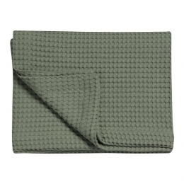 VandyckHomePiqueSprei160x250cm-Earthgreen
