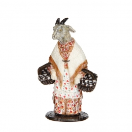 Kerstfiguurmoedergeit7cmhoogLuville-Luville