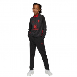 PUMAACMilanTrainingspak14-Zip2025-2026KidsZwartRood