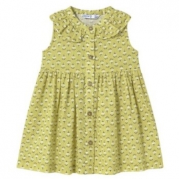 JurkMayoral1921VestidoestampadobotonesVerde