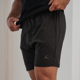 ReevaPremiumActiveShort-SportBroek-Zwart-L