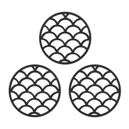 KrumblePannenonderzettermetschubbenpatroon-Zwart-Setvan3