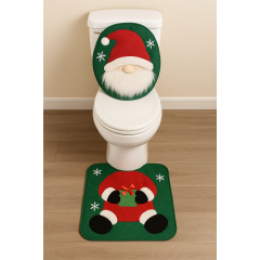 OutletMSantaGnomeToiletset-KerstToiletdekselMat-WarentuinCollection