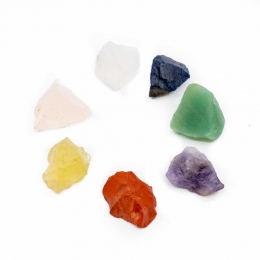 7ChakraRuweEdelstenenSetmetGeschenktasje