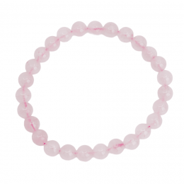 EdelsteenArmbandHerenGrootRozenkwarts8mm21cm