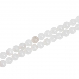 EdelsteenKralenStrengWitteJade6mm
