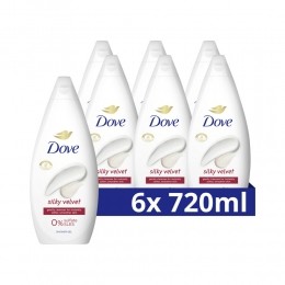 6xDoveDouchecrmeSilkyVelvet720ml