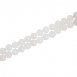 EdelsteenKralenStrengWitteJade8mm