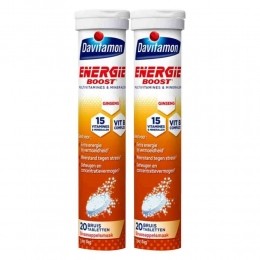 2xDavitamonEnergieBoostMultivitaminesMineralen20Bruistabletten