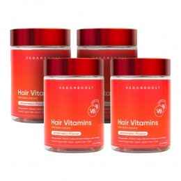 GratisVerzending4xVeganboostHairVitaminsWatermeloen60gummies