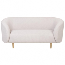 Beliani-LOEN-Tweezitsbank-Beige-Polyester
