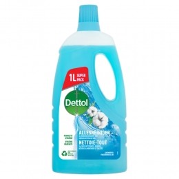 4xDettolAllesreinigerPowerFreshKatoenfris1liter