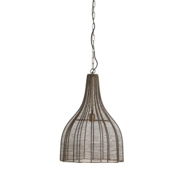 LightLivingLightlivingHanglamp45x61cmMARIAMAantiekbrons