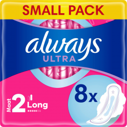 Always-Maandverband-UltraSuper-MetVleugels-Maat2-8Pads