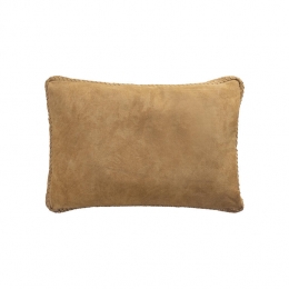 PTMDSukyCamelSuedeLeatherCushionRectangle