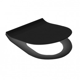 ToiletzittingIdevitAlfametSoftclosesysteemDuroplastMatzwart