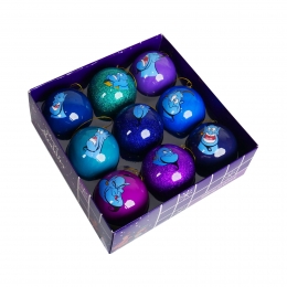 Boxkerstbalplastic75mmgenie9stKurtSAdler-Kurtsadler