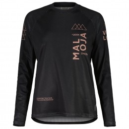 MALOJADamesfietsshirtmetlangemouwenElferkofelMbikeshirtMaatS
