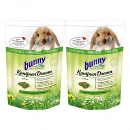 2xBunnyNatureKonijnendroomHerbs15kg