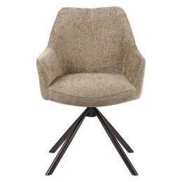 Bronx71EetkamerstoelKaydraaibaartaupe