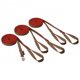 SnowPeak-AdjustableLeadSet-Hondenriemroodbruin
