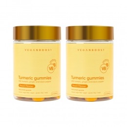 GratisVerzending2xVeganboostKurkuma60gummies