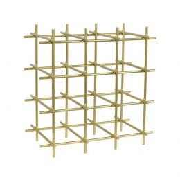 LOFT42MalbecWijnrek-9flessen-Metaal-Goud