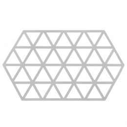KrumbleSiliconenpannenonderzetterHexagonlang-Grijs