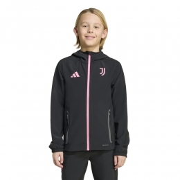 adidasJuventusVisTechVestKidsZwartRoze