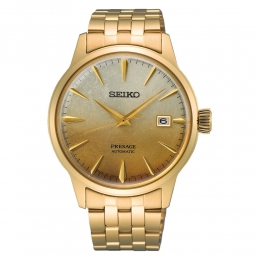 SeikoPresageSRPK46J1-CocktailTimeGold-Herenhorloge