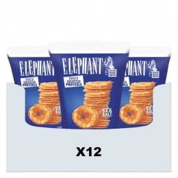 12xElephantPretzelsZeezout180gr