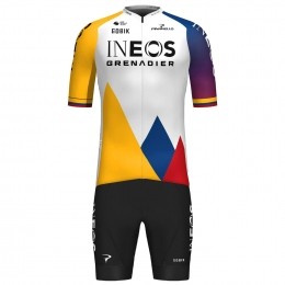 INEOSGRENADIERSkolumbianischerMeister2025Setfietsshirtfietsbroekset