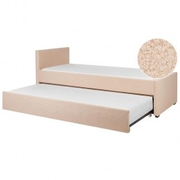 Beliani-MARMANDE-Slaapbank-Perzik-80x200cm-Boucl