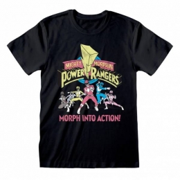PowerRangersMorphIntoActionHerenT-shirtPOW02660TSB