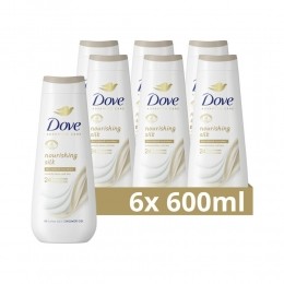 6xDoveDouchecrmeNourishingSilk600ml