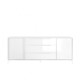 Calicosy-Dressoirmet2deurenCITY-B205cm-Wit