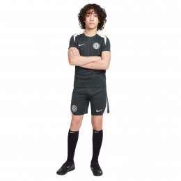 NikeChelseaStrikeTrainingsset2025-2026KidsDonkergroenWit