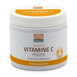 GratisVerzendingMattissonVitamineCPoederAscorbinezuur350gr