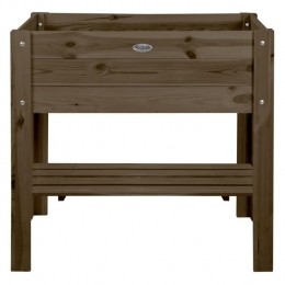 EsschertDesignPlantenbakverhoogdmetL-potenSbruin