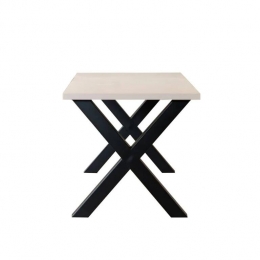 Bronx71EettafelBodomelaminebeige160x80cm