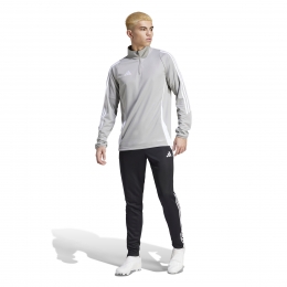 adidasTiro24Trainingspak14-ZipLichtgrijsZwartWit