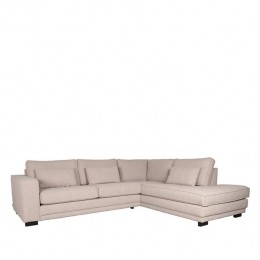 LABEL51-HoekbankNovanoRechts-NaturelBoucle-ZwartHout